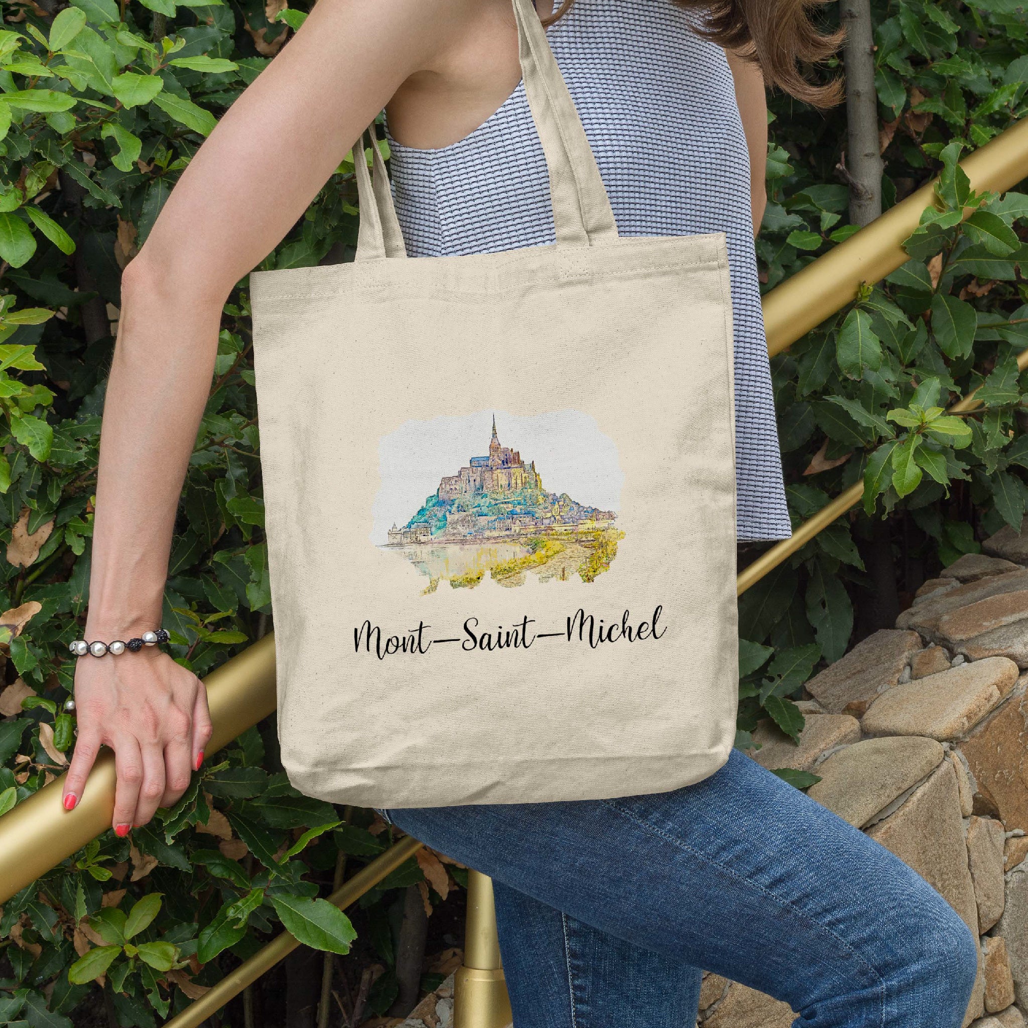 Mont-Saint-Michel Classic Tote Bag