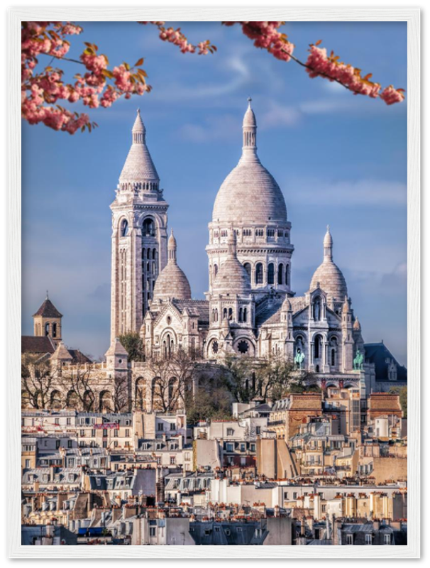 Sacre Coeur Cathedral | Montmartre Paris Poster