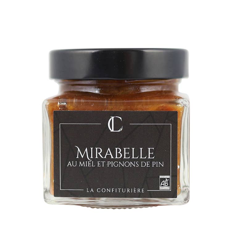 Mirabelle Plum Honey & Pine Nuts | Organic French Jam