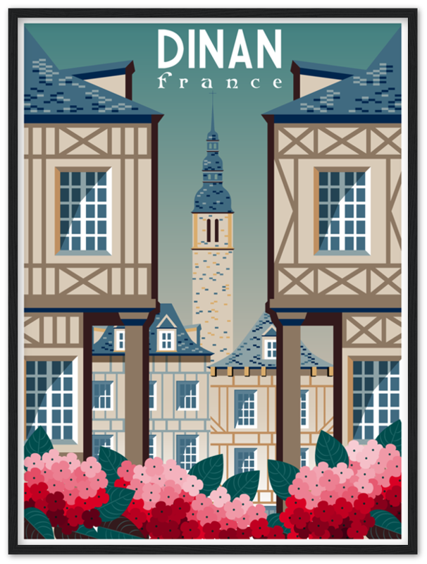Dinan Brittany | France Poster