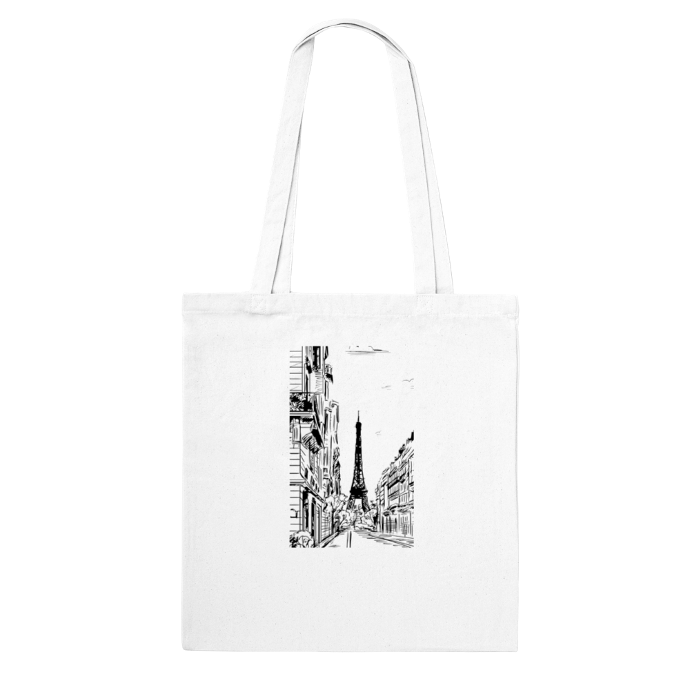 Paris Streets In Autumn - France Tote Bag