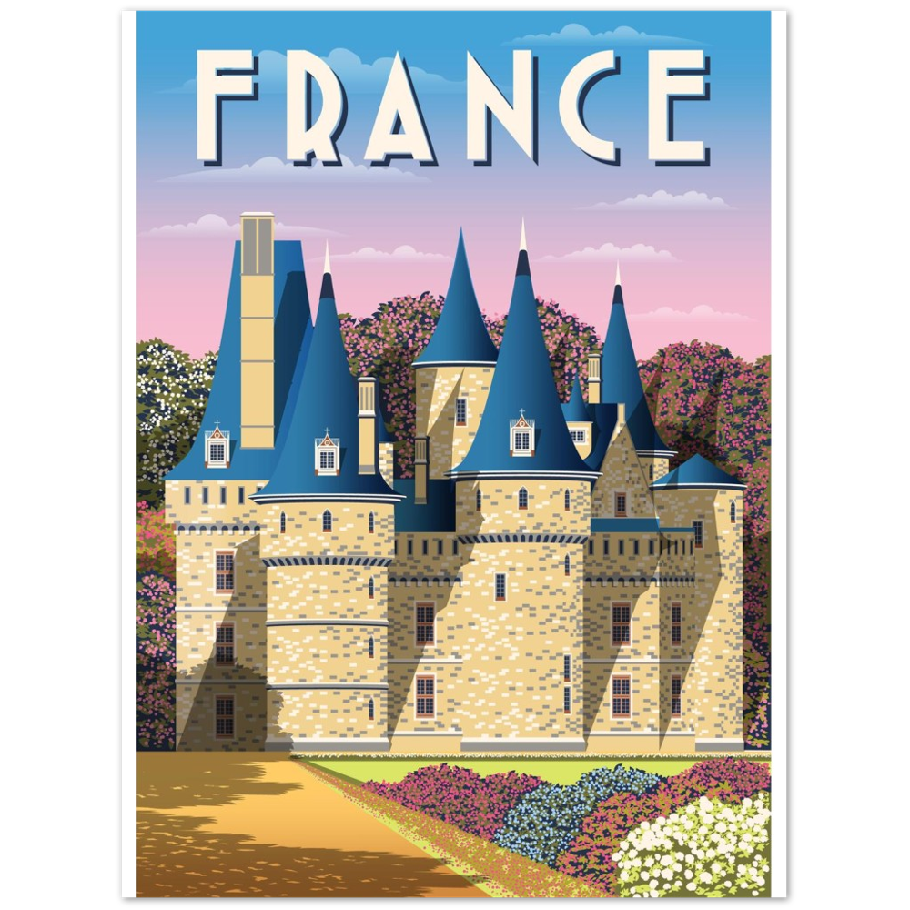 Medieval Castle | France Poster