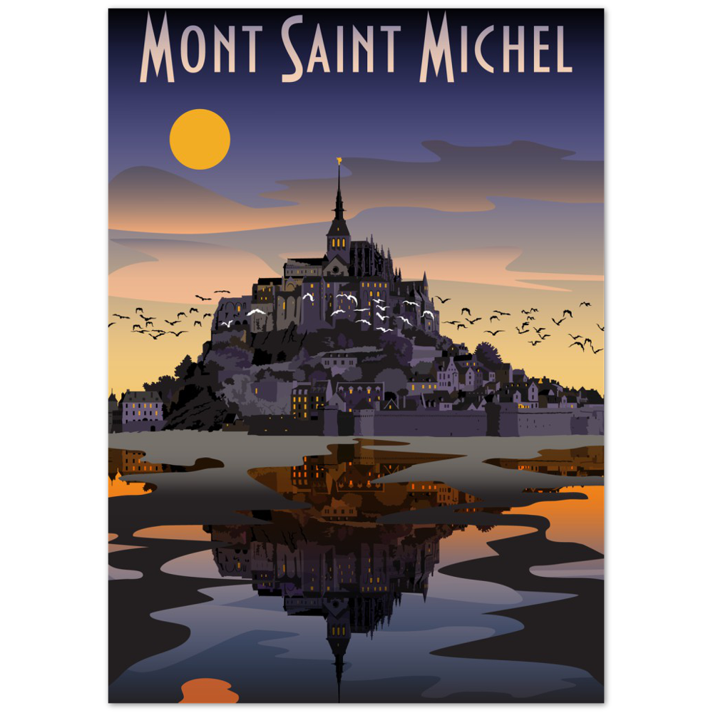 Mont-Saint-Michel Posters