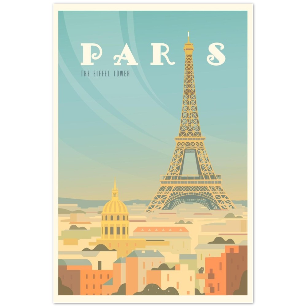 The Eiffel Tower | France Quality Poster